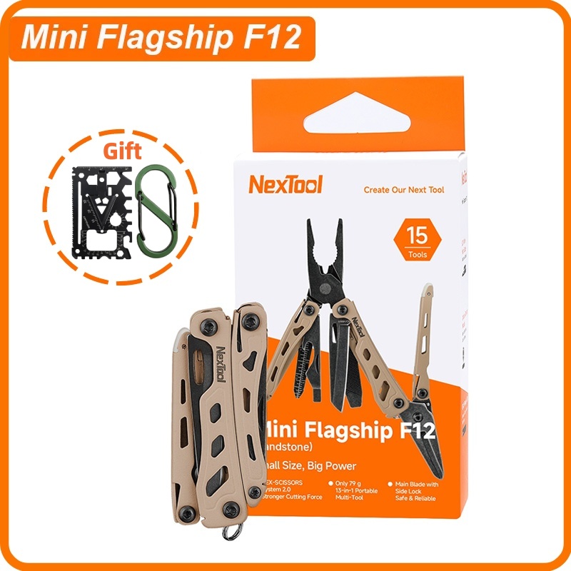 Camping Cooking Knife Set - NexTool 미니 플래그십 F12 멀티툴 플라이어