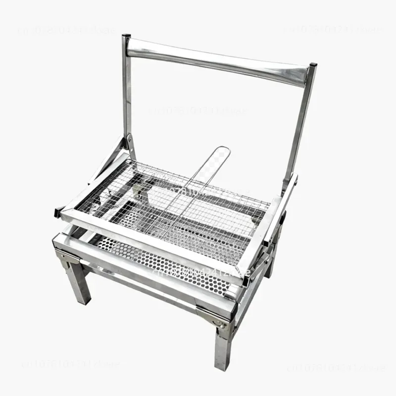 Camp Grill Portable Folding - 새로운 바베큐 그릴 가정용 스테인리스 스틸