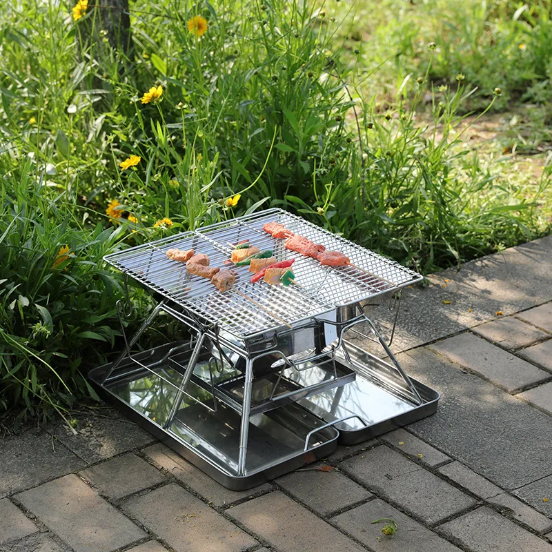 Camp Grill Portable Folding - 야외 접이식 그릴 아마존 인기상품 스테인리스