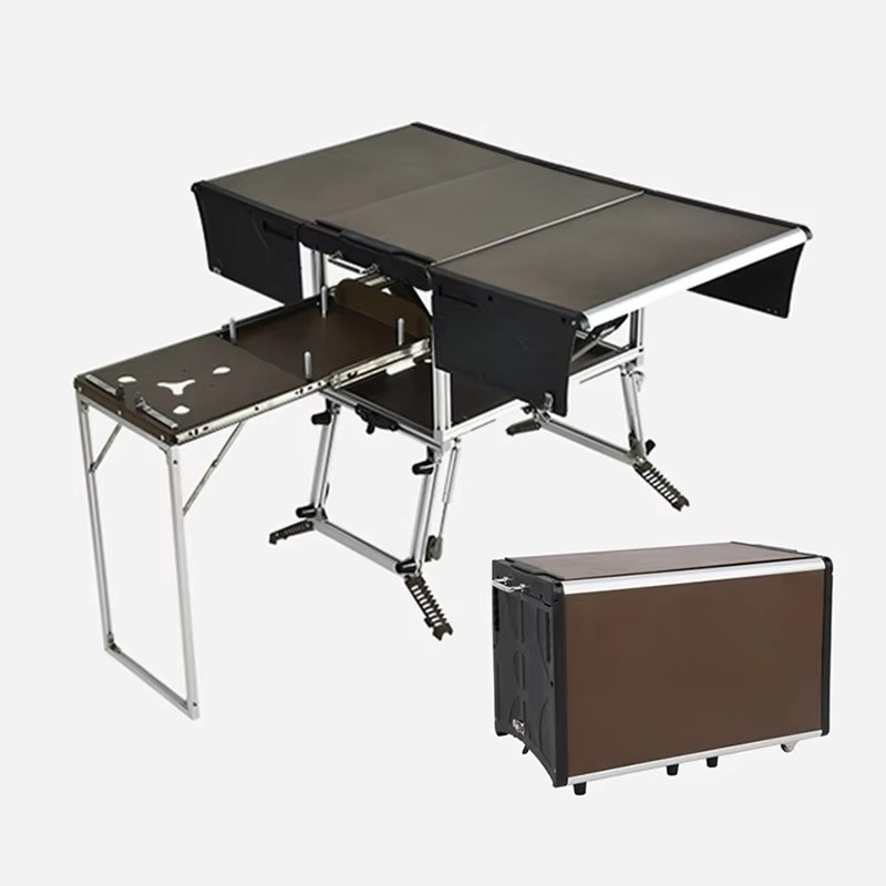 Quality Camping Cooking Set - 휴대용 캠핑 주방 세트 고품질 접이식