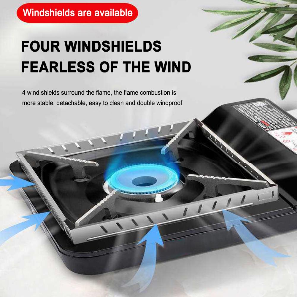 Camping Cooking Wind Blocker - 캠핑 스토브 윈드스크린 분리형 캠프 스토브