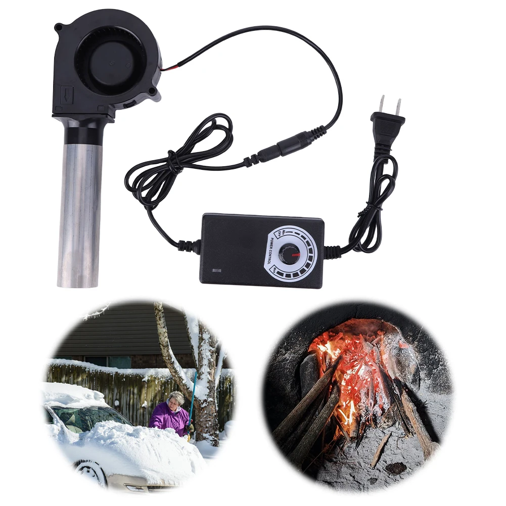 Camping Double Cooking Stove - 6000RPM 가변 속도 컨트롤러가 있는 공기