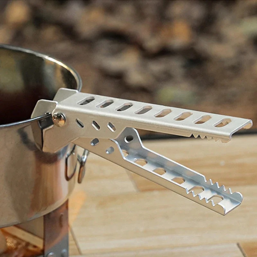 Camping Cooking Handle - 알루미늄 안티 핫 합금 클립 그릇
