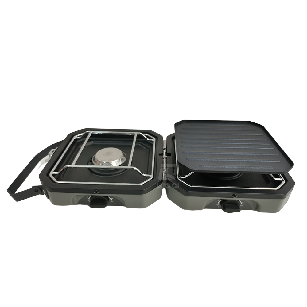 야외 피크닉 캠핑 바베큐 그릴 휴대용 접이식 더블 버너 - Camping Double Cooking Stove 리뷰 및 가격