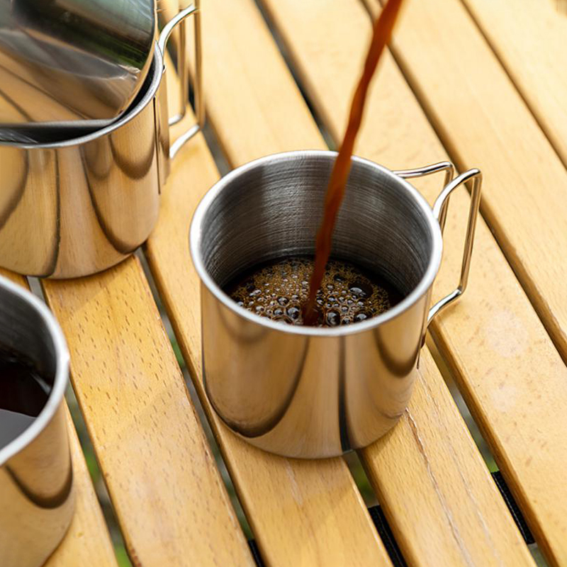 야외 여행용 스테인리스 스틸 머그컵, 야외 캠핑, 커피 - Quality Camping Cooking Set 리뷰 및 가격