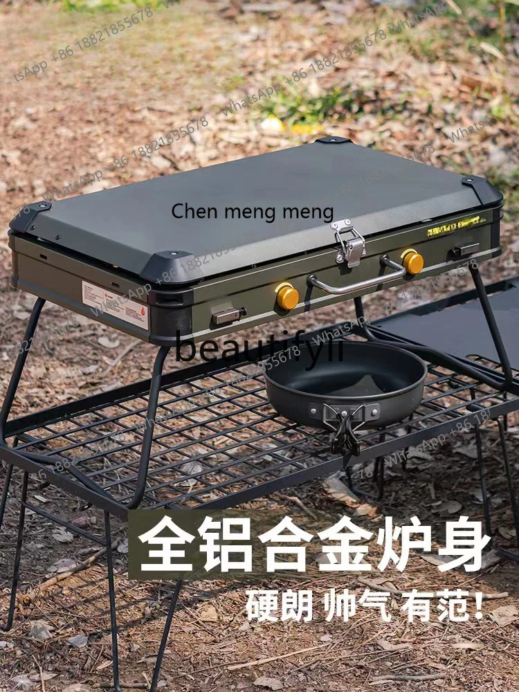 Z189 더블 헤드 가스 그릴 캠핑 야외 요리 도구 휴 - Camping Double Cooking Stove 리뷰 및 가격