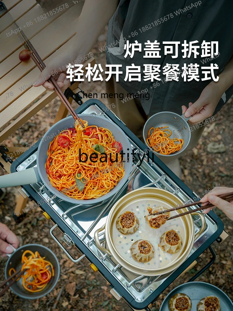 Z189 더블 헤드 가스 그릴 캠핑 야외 요리 도구 휴 - Camping Double Cooking Stove 리뷰 및 가격