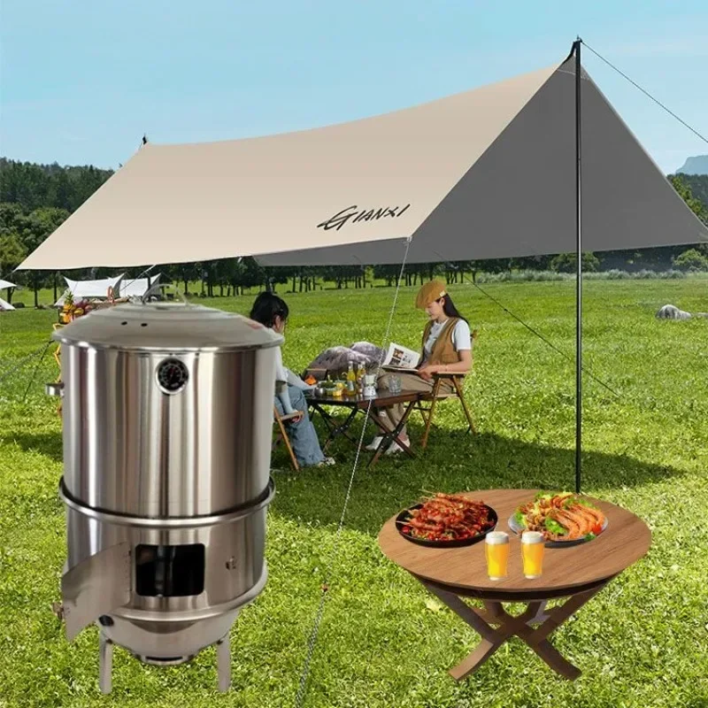 안전하고 고품질의 야외 캠핑 요리 용품 스테인리스 스틸 - Quality Camping Cooking Set 리뷰 및 가격