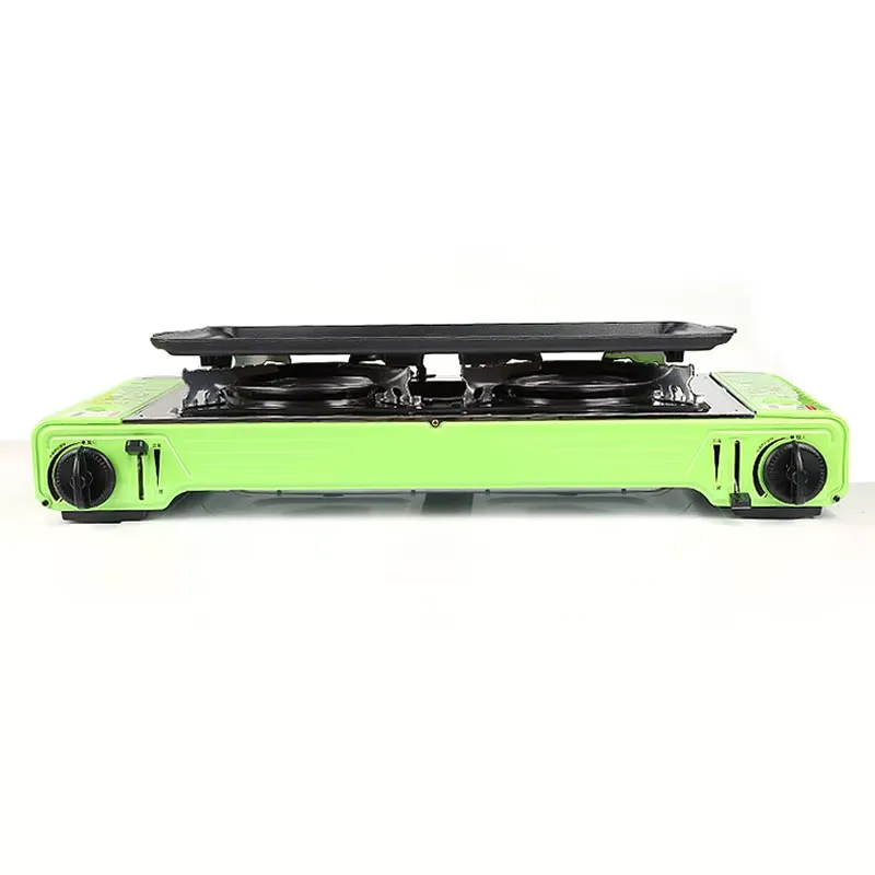 야외용 휴대용 캠핑 테이블 이중 버너 키친 쿡탑 스토브 - Camping Double Cooking Stove 리뷰 및 가격