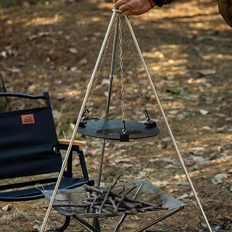 알루미늄 캠핑 모닥불 삼각대, 휴대용 삼각 지지대, 야 - Camping Cooking One Pot 리뷰 및 가격