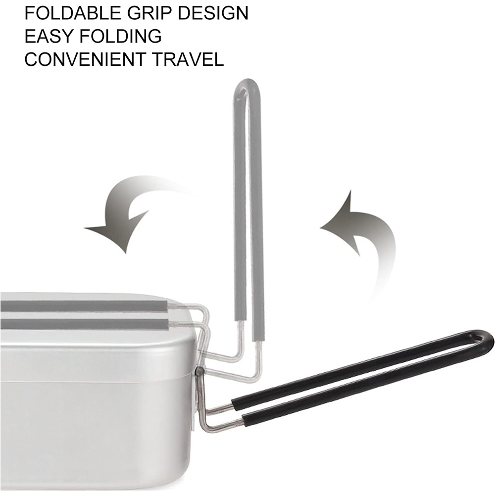 800ML 알루미늄 도시락 상자 야외 캠핑 조리기구 식 - Camping Cooking Handle 리뷰 및 가격