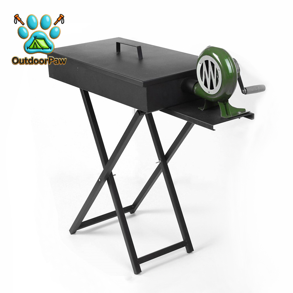 야외 캠핑 휴대용 접이식 스테인리스 숯불 그릴 바베큐  - Camp Grill Portable Folding 리뷰 및 가격
