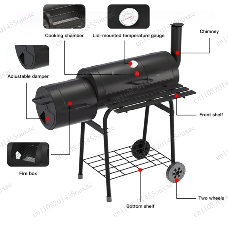 양면 대형 숯불 바베큐 그릴, 두꺼운 미국식 야외 캠핑 - Camping Double Cooking Stove 리뷰 및 가격