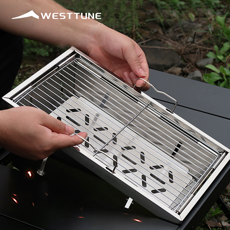 WESTTUNE IGT 바베큐 그릴 접이식 숯불 난로  - Camp Grill Portable Folding 리뷰 및 가격