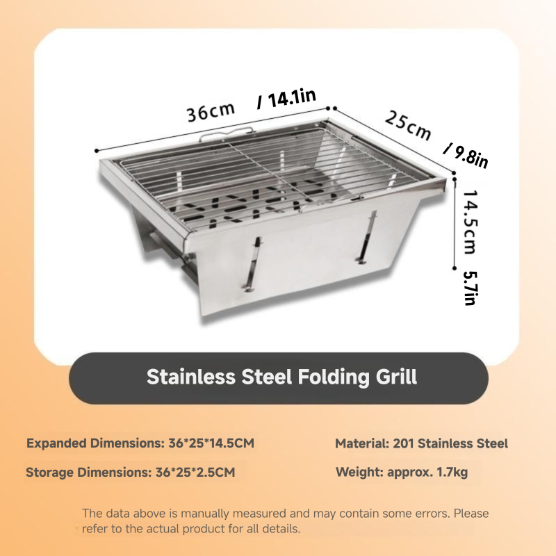 WESTTUNE IGT 바베큐 그릴 접이식 숯불 난로  - Camp Grill Portable Folding 리뷰 및 가격