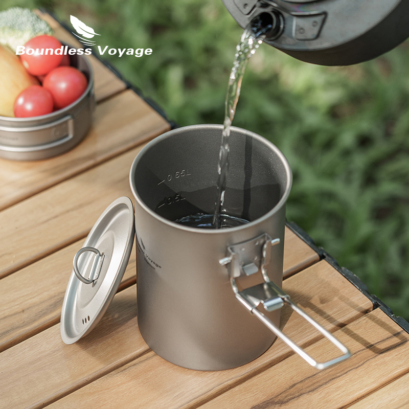 무한 항해 900ml 티타늄 냄비 컵 캠핑 조리기구 접 - Camping Cooking Handle 리뷰 및 가격