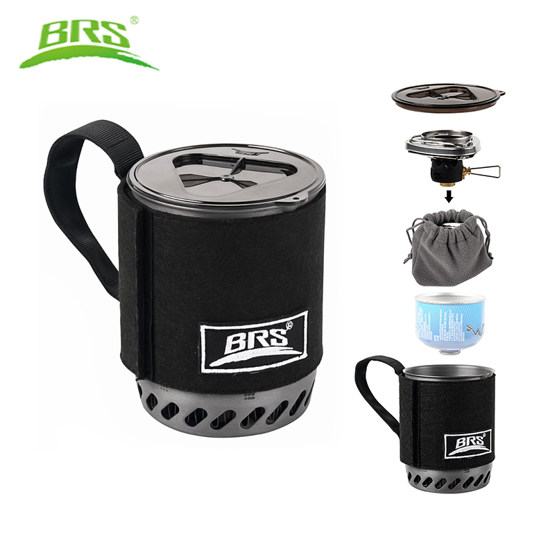BRS 61 캠핑 통합 열 수집 냄비 버너 초경량 휴대 - Camping Cooking One Pot 리뷰 및 가격