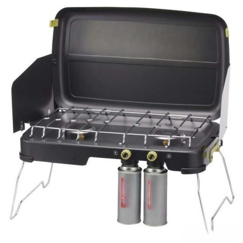 캠핑용 더블 헤드 방풍 휴대용 카세트 스토브 가정용 바 - Camping Double Cooking Stove 리뷰 및 가격