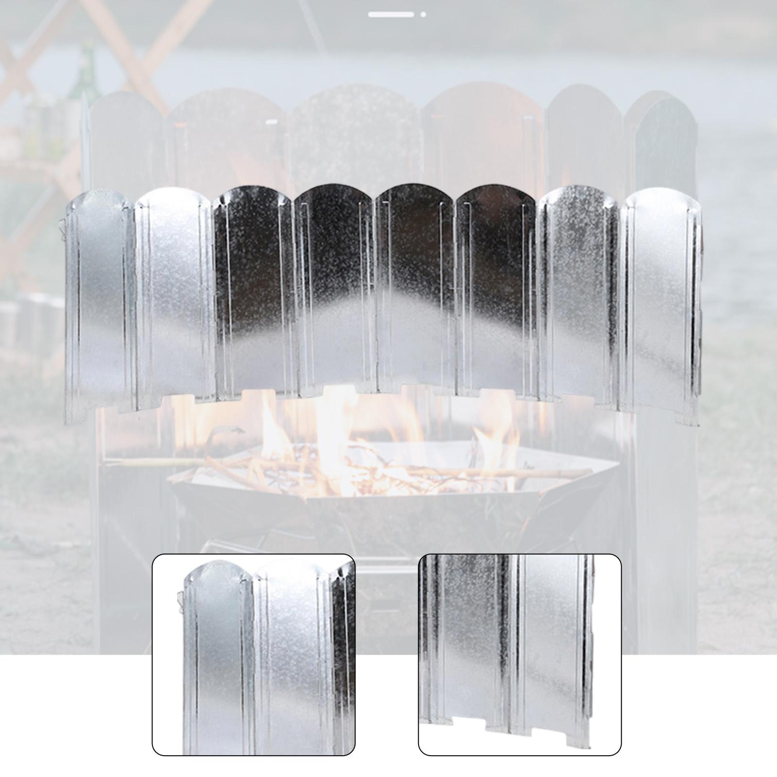 야외 캠핑 스토브 바람막이 휴대용 철제 접이식 바람 차 - Camping Cooking Wind Blocker 리뷰 및 가격