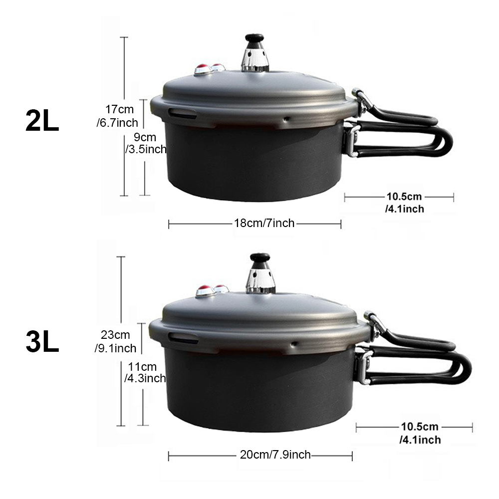 캠핑 미니 압력솥, 야외용 1~3인용 2L/3L 조리기 - Camping Cooking Handle 리뷰 및 가격