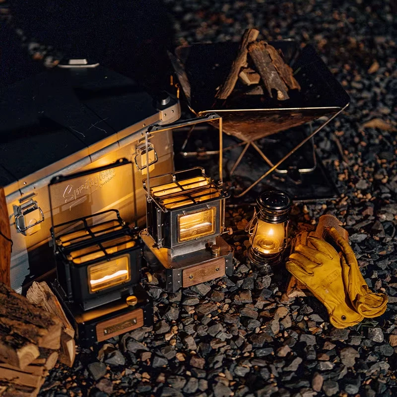 빈티지 스타일 캠핑 스토브 듀얼 위크 휴대용 히터 관찰 - Camping Double Cooking Stove 리뷰 및 가격